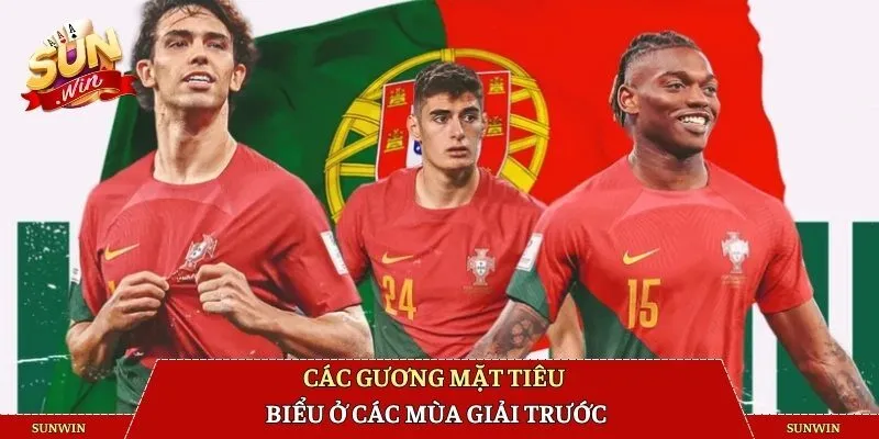Các gương mặt tiêu biểu ở các mùa giải trước