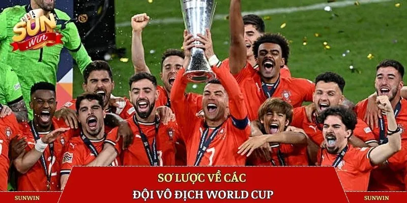 Sơ lược về các đội vô địch World Cup