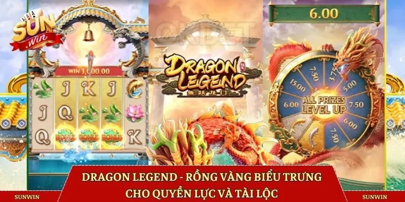 Dragon Legend - Rồng vàng biểu trưng cho quyền lực và tài lộc