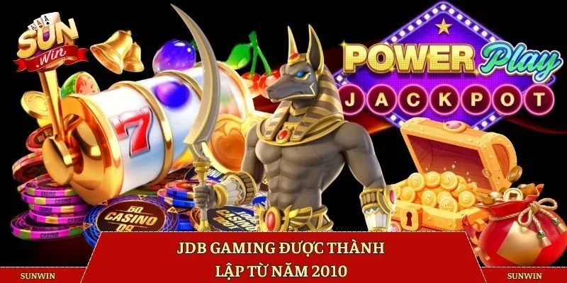 JDB Gaming được thành lập từ năm 2010