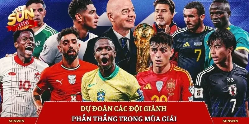 Dự đoán các đội giành phần thắng trong mùa giải